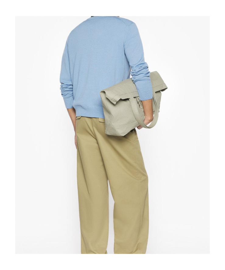 Maison Kitsuné Fox Head Patch Regular Sweater In Blue