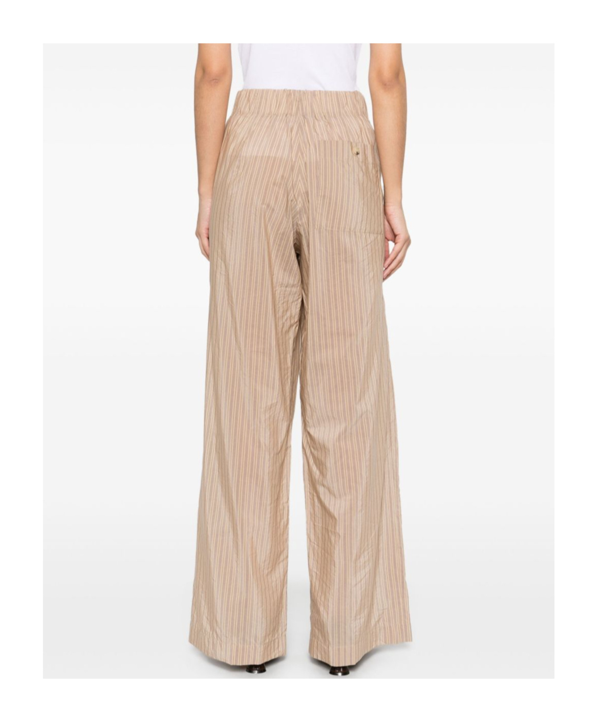 DRIES VAN NOTEN ELASTIC WAIST CASUAL PANTS