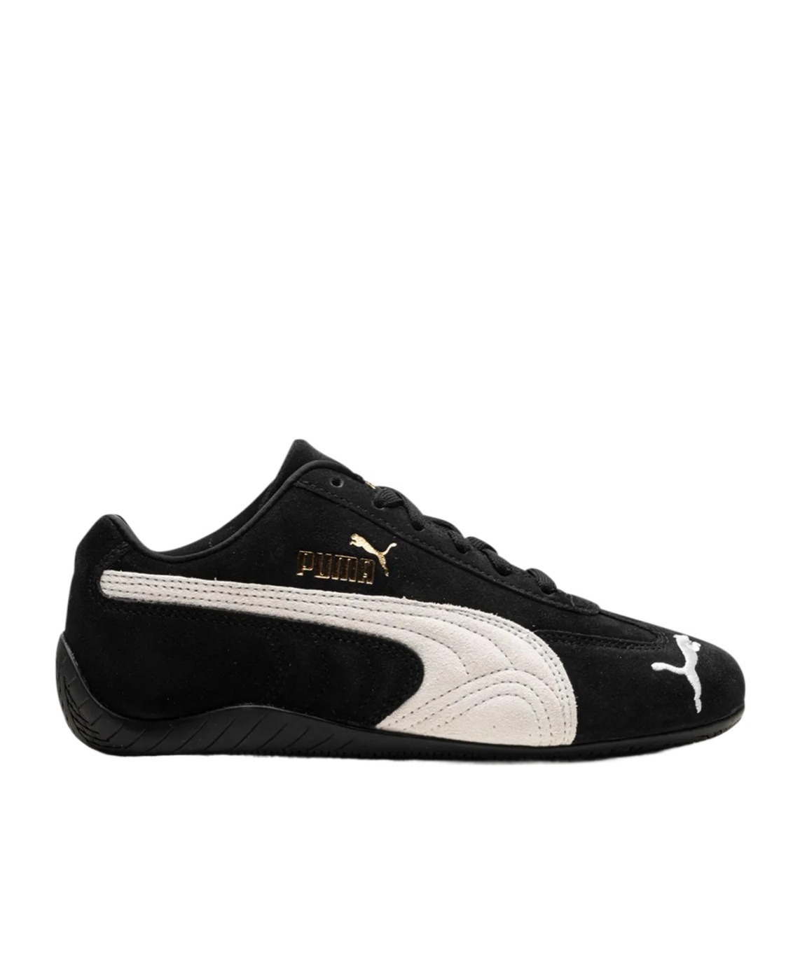 Puma Speedcat Og Logo Detailed Sneakers In Black