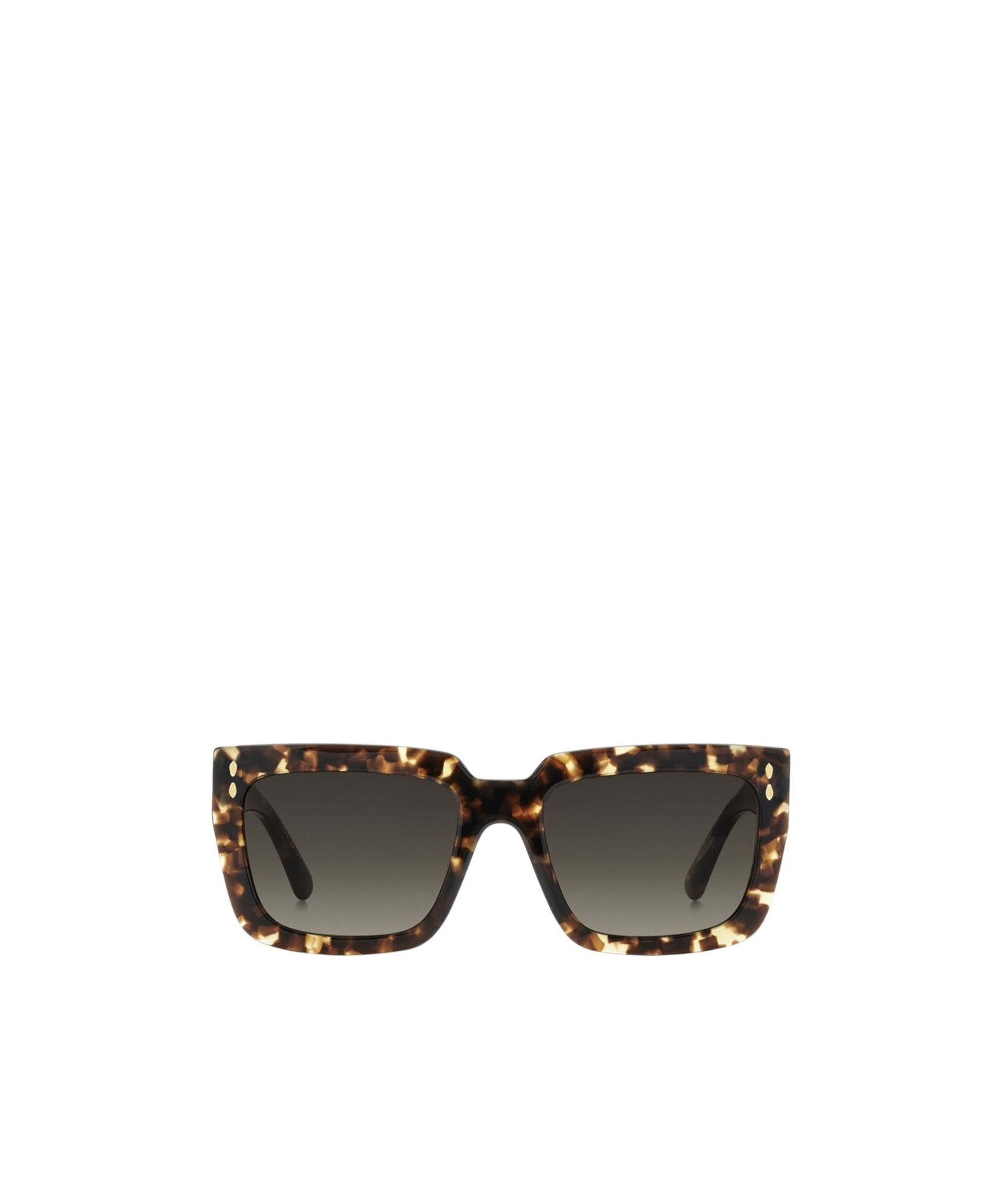 Isabel Marant 55mm Gradient Rectangular Sunglasses In Brown