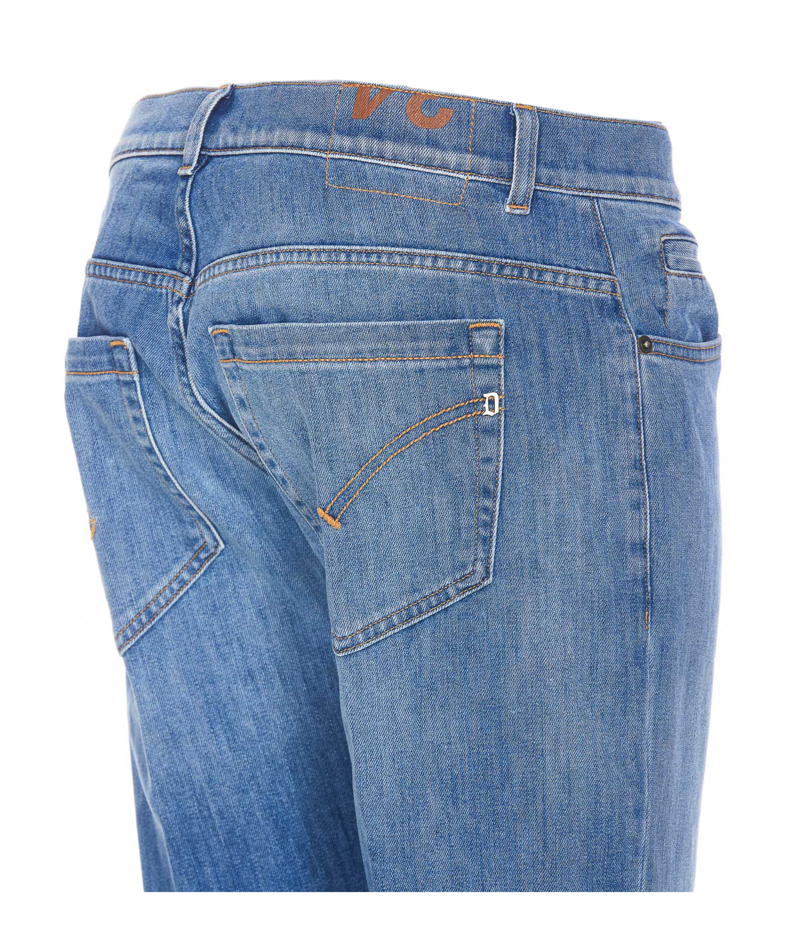 Dondup Belt-loop Jeans In Blue