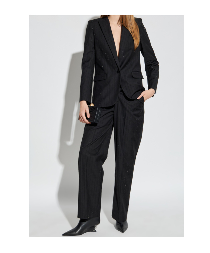 Zadig & Voltaire Belt Loop Casual Pants In Black