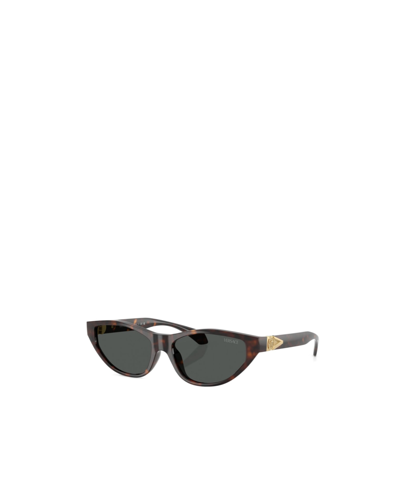 Versace Full Frame Sunglasses In Black