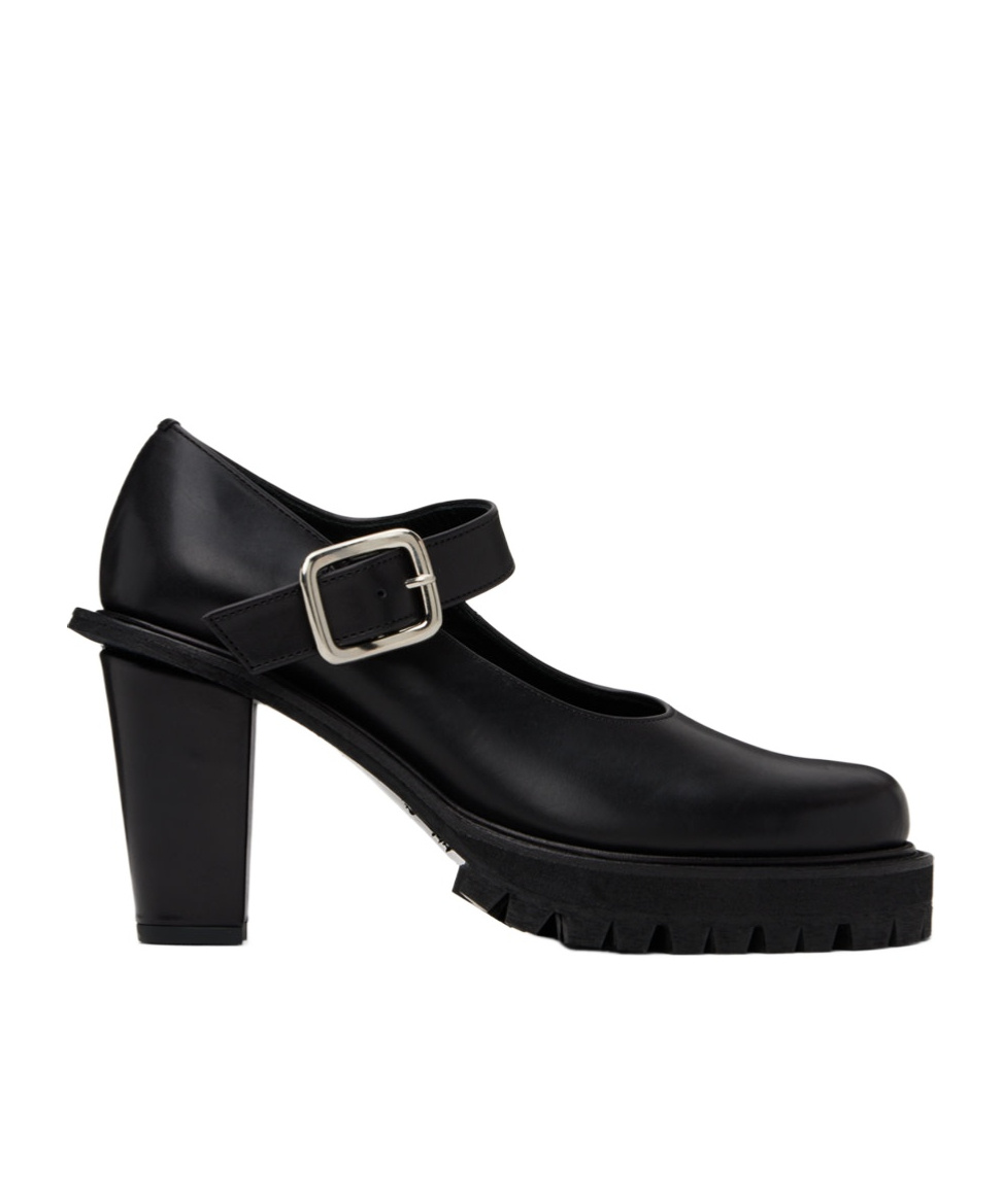 COMME DES GARÇONS BUCKLE HIGH HEELS