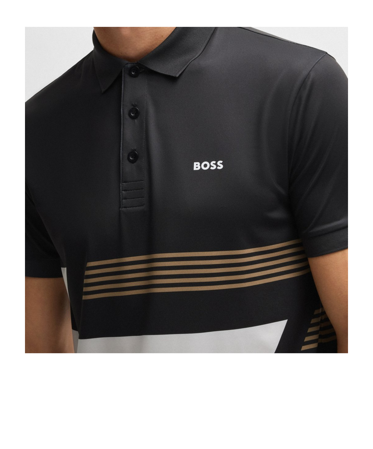 Hugo Boss Boss T-shirts And Polos In Black