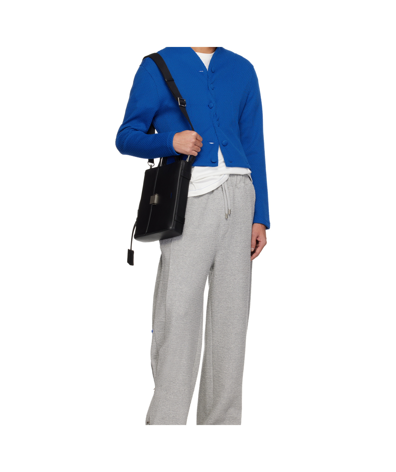 Ader Error Blue Product. 62 Cardigan In Blue