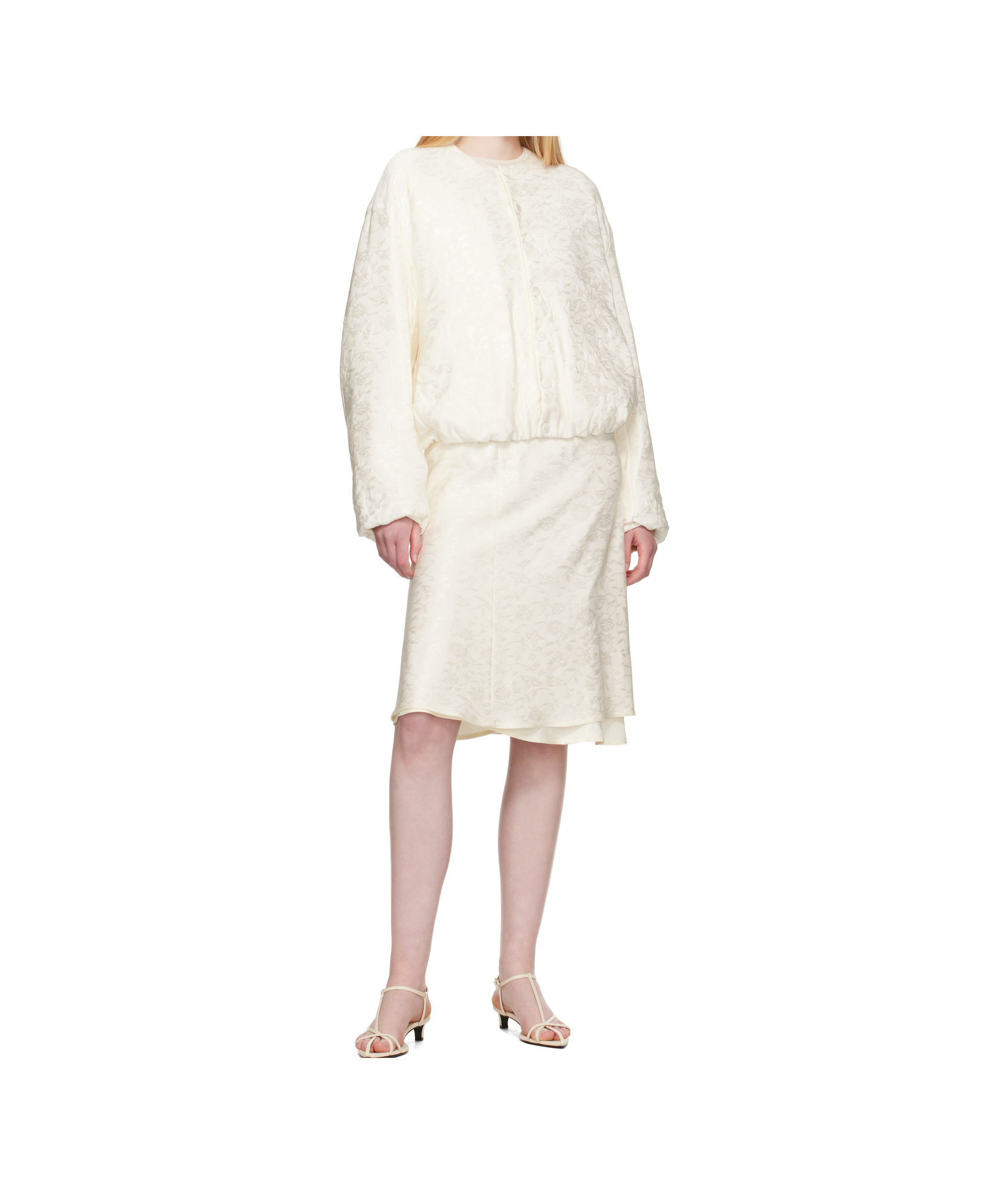 Jil Sander Jacquard Bomber Jacket