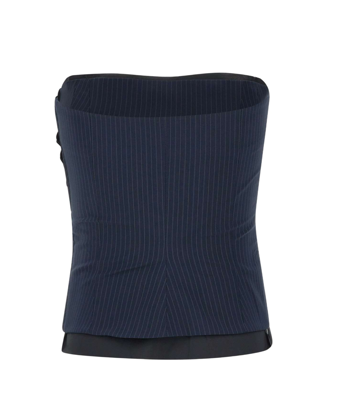Ottolinger Strapless Vest In Black