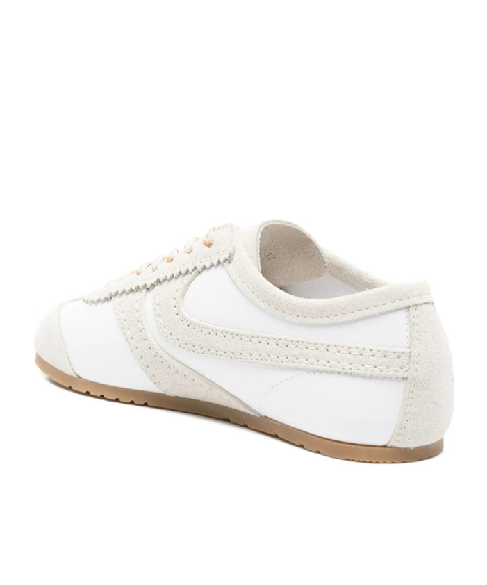 Dries Van Noten Lace-up Sneakers In White