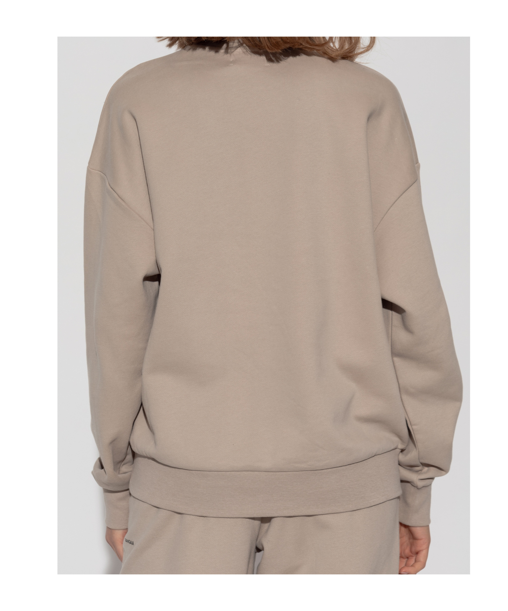 Pangaia Logo Sweatshirt In Nude