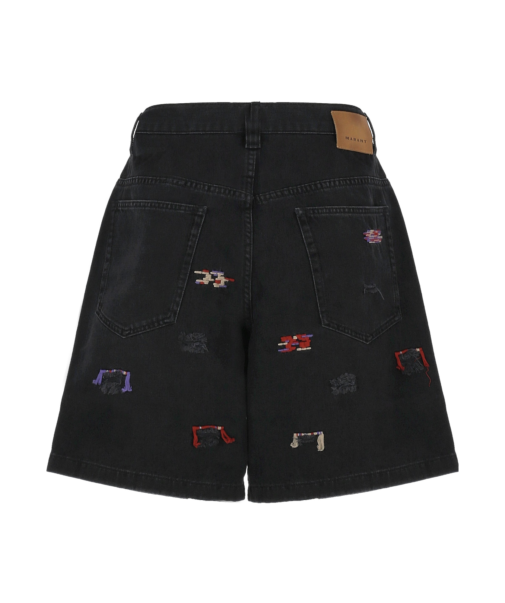 Isabel Marant Belt-loop Shorts In Black