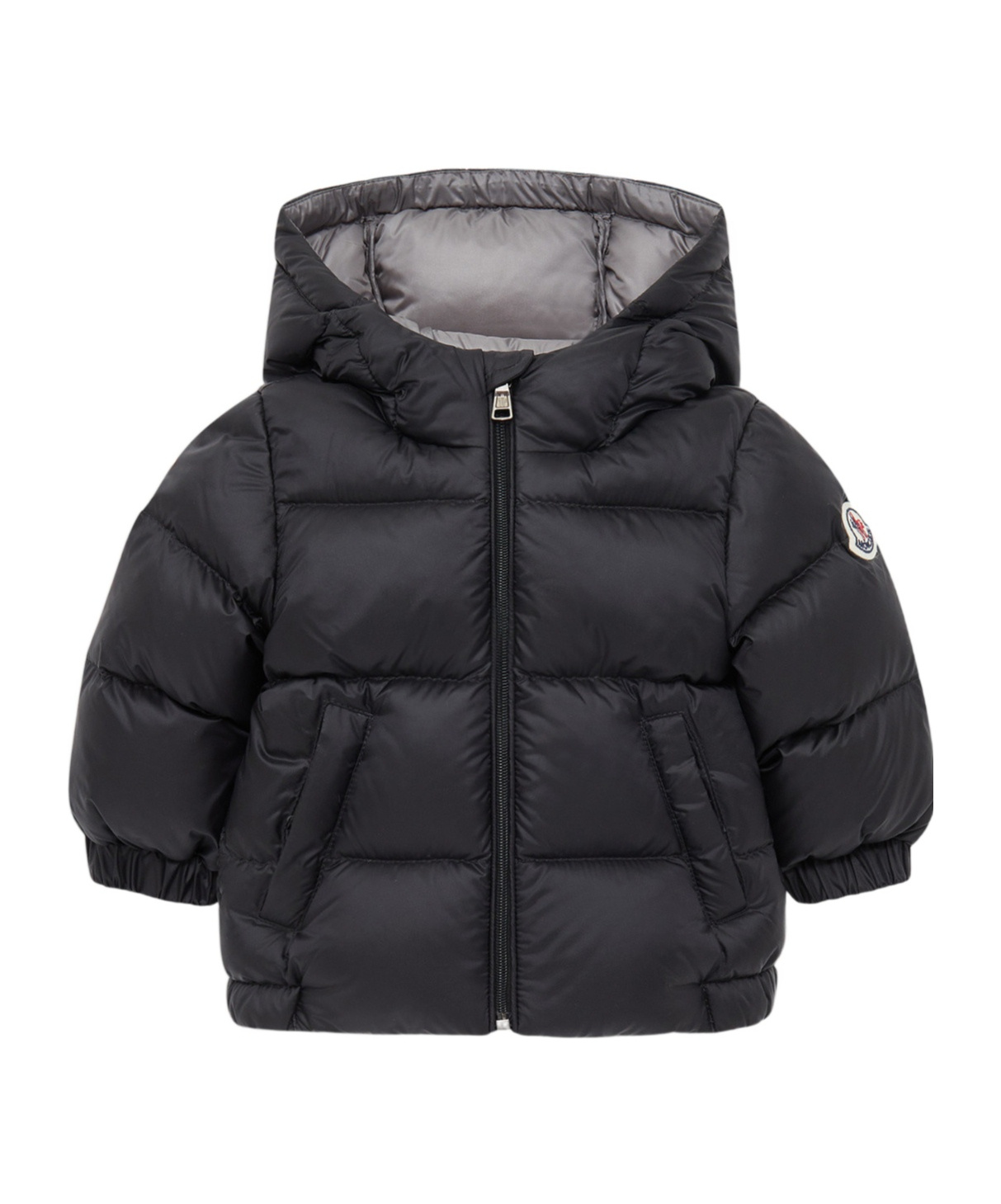 Moncler New Macaire Hooded Down Jacket In Black
