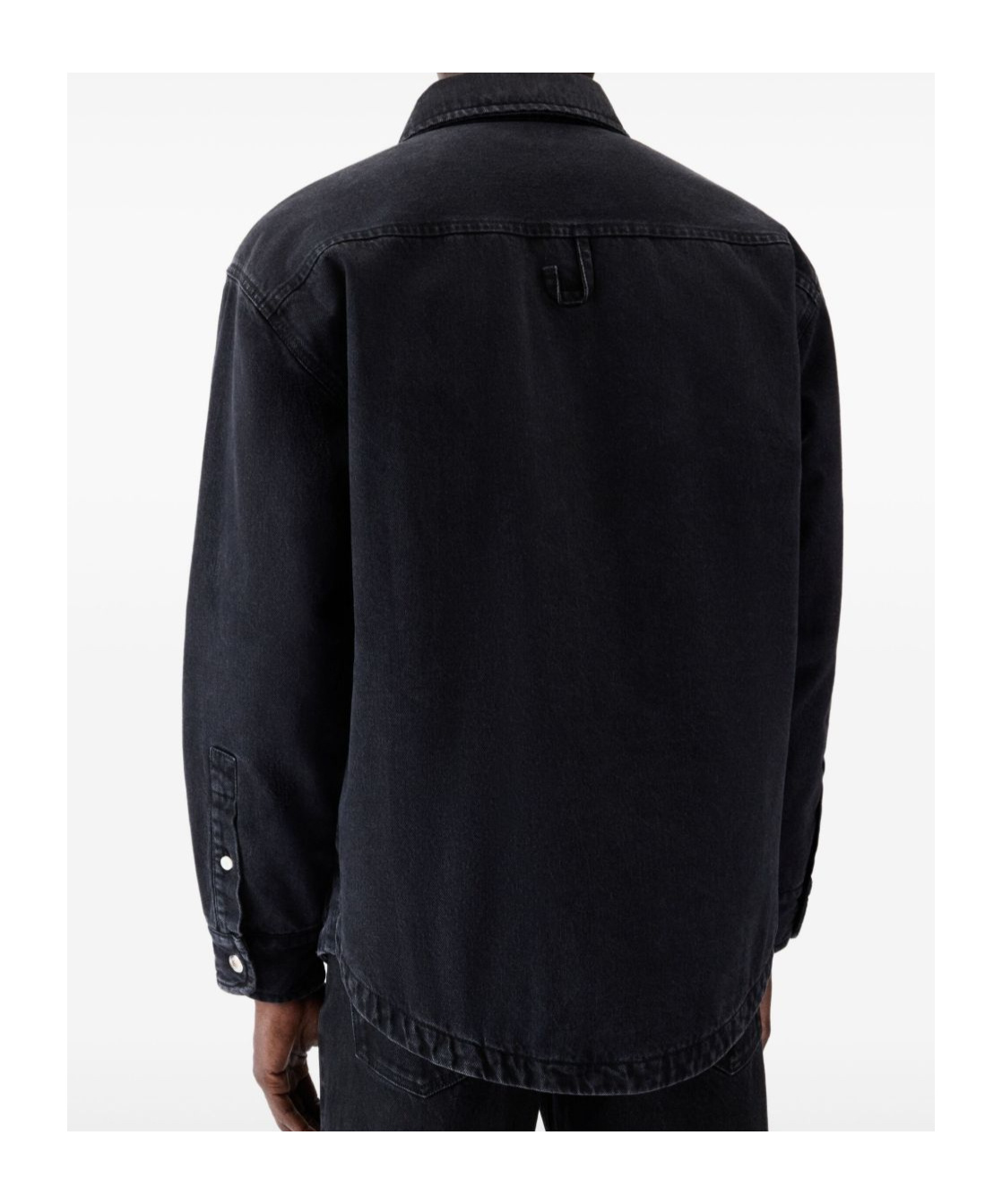 Jacquemus Men La Chemise Boulanger Shirt In Black