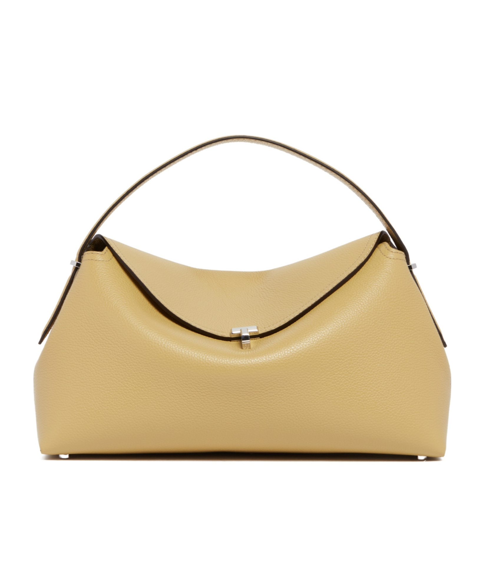 Totême T-lock Top Handle Tote Bag In Neutral