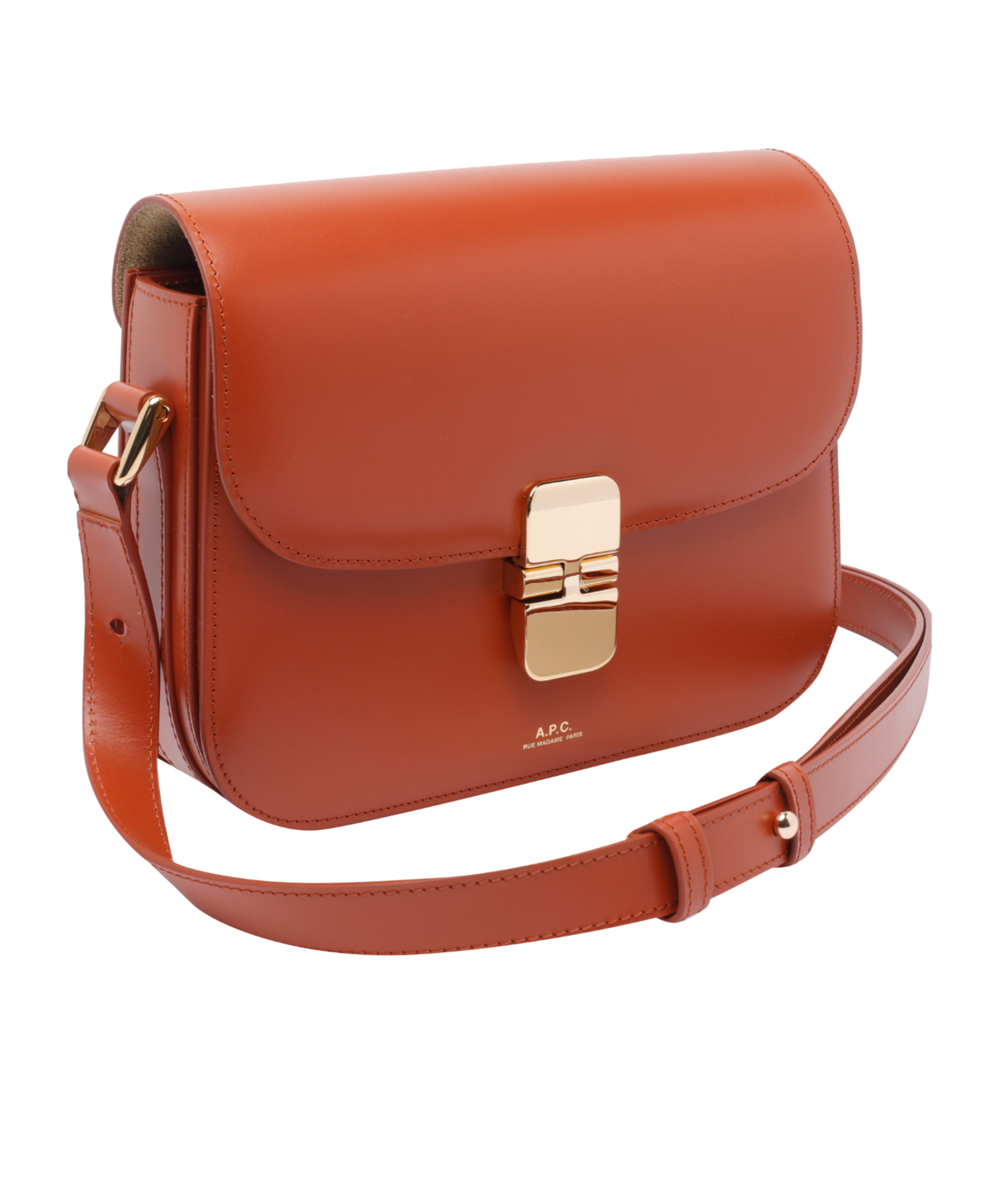 Apc Grace Small Bag In Brown