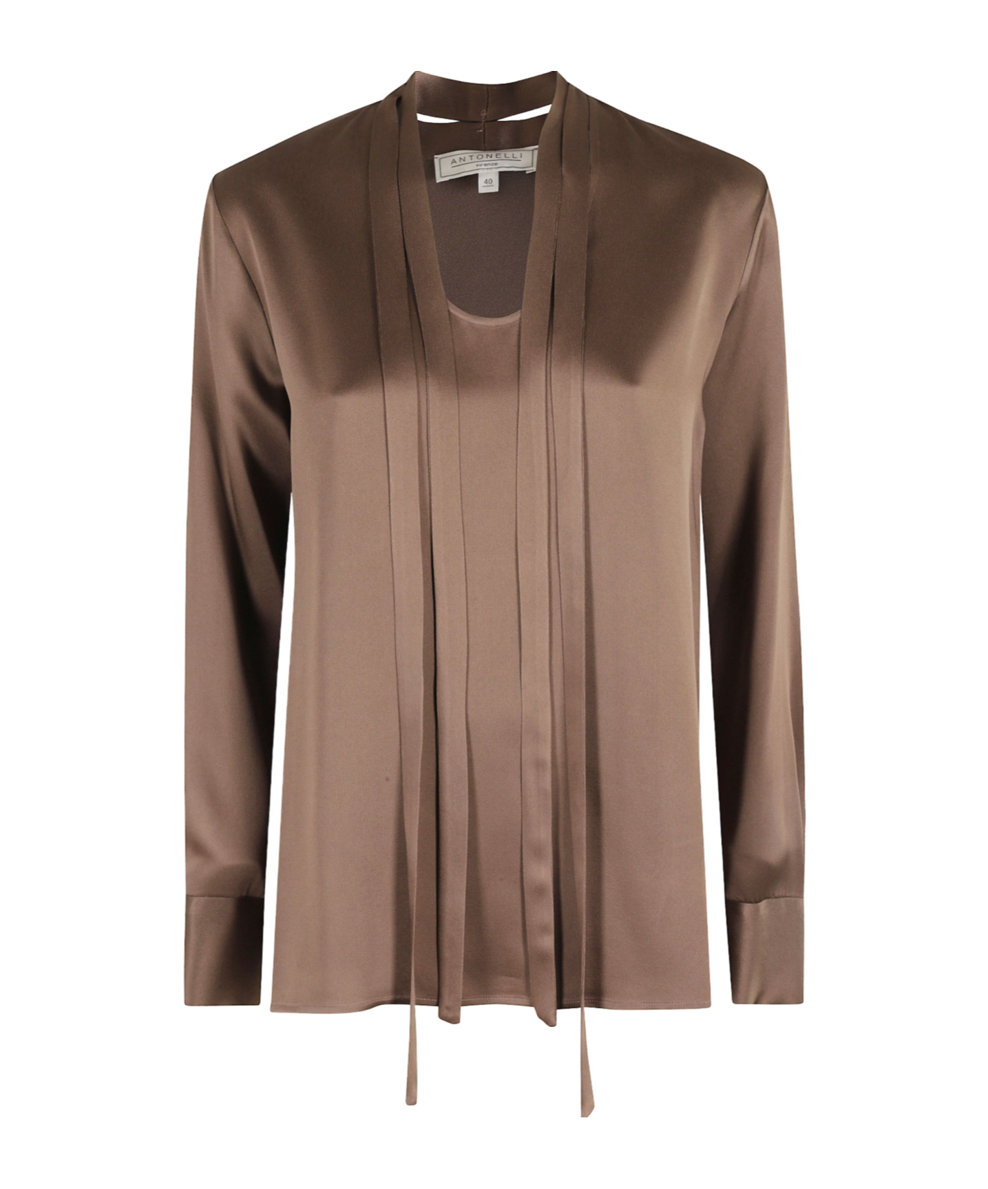 Antonelli Double-breasted Blazer In Metallic