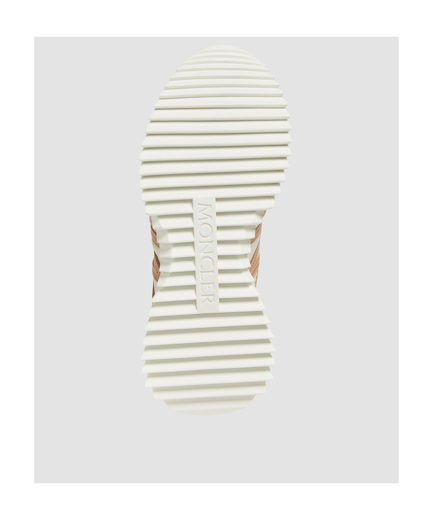 Shop Moncler Pacey Suede Trainers In White