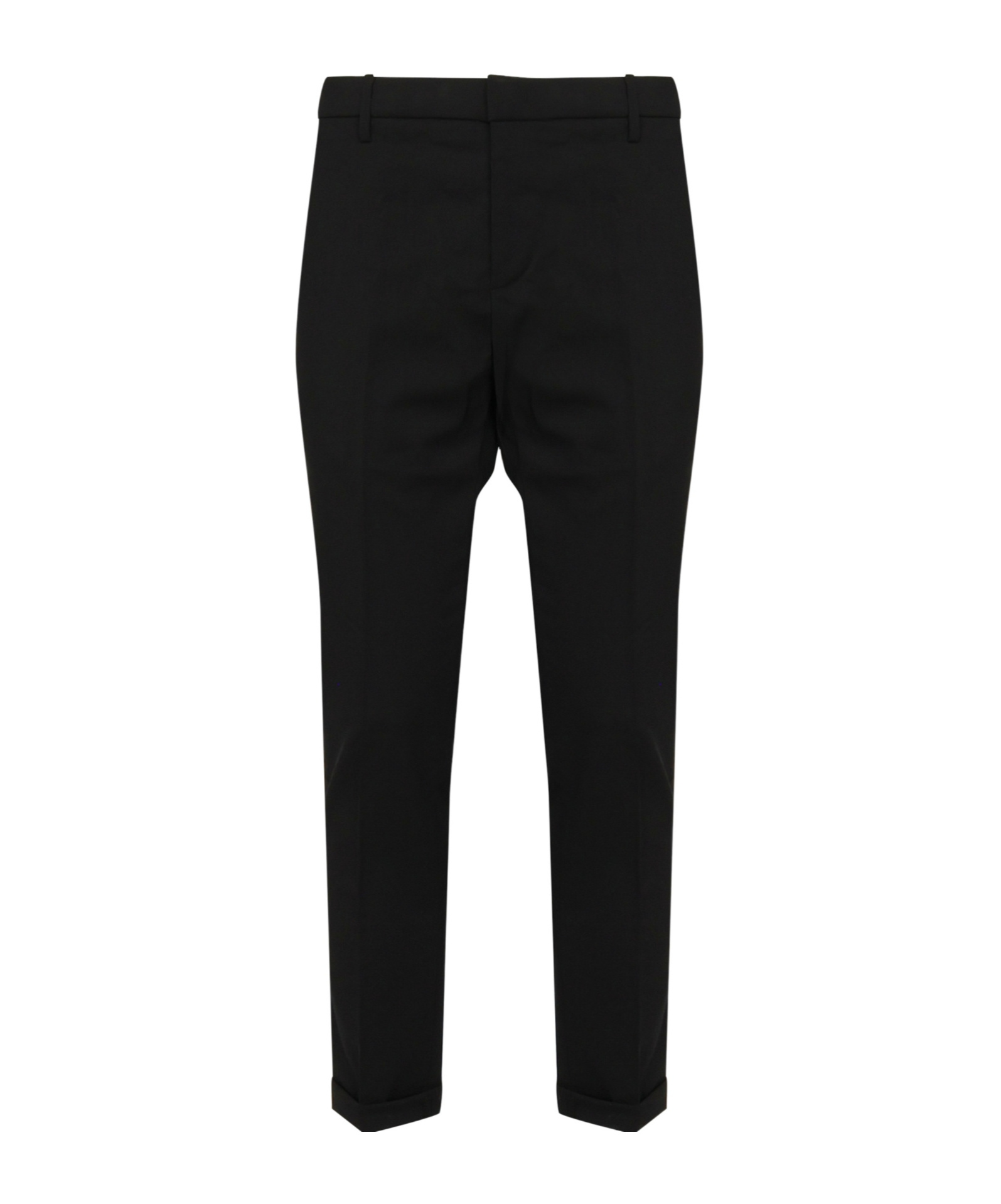 Dondup Belt Loops Slacks In Black