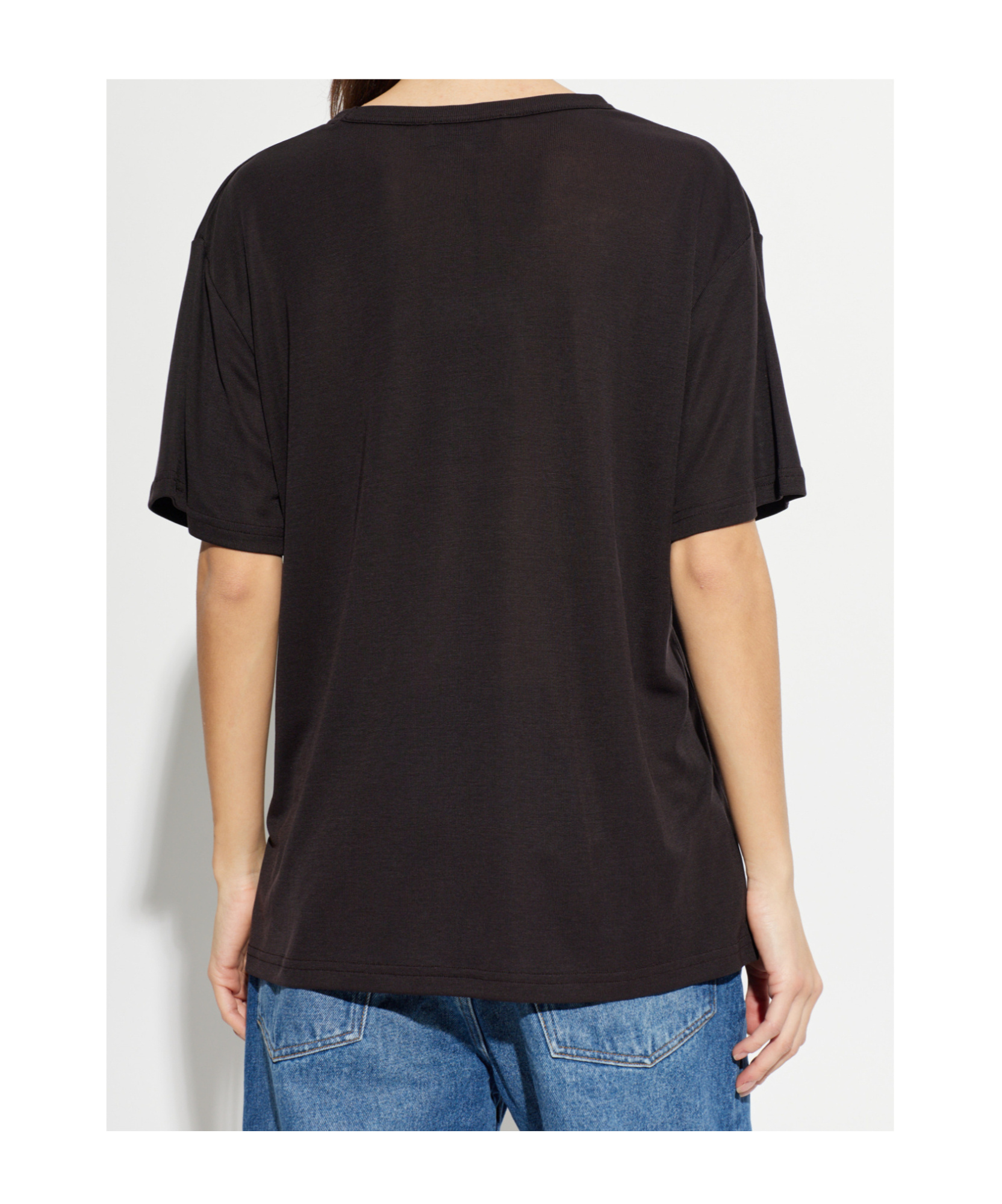 Studio Nicholson Braun T-shirt In Black