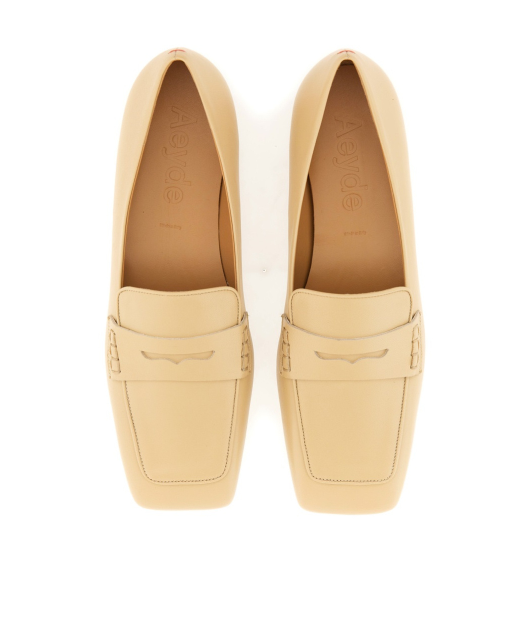 Aeyde Women's Tom Moccasin Loafer In Nude