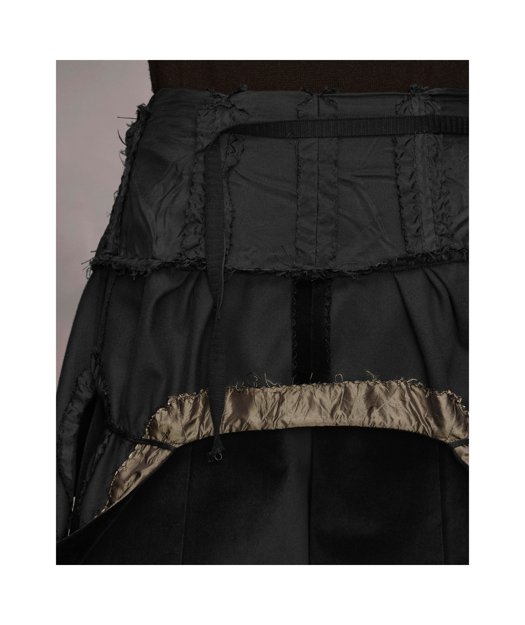 Maison Margiela Multi-wear Shorts Woman Black In Black