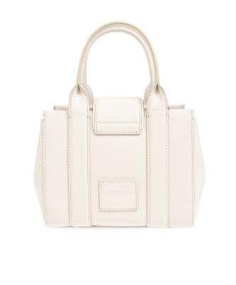 Marc Jacobs The Turnlock Crossbody Tote Bag In White