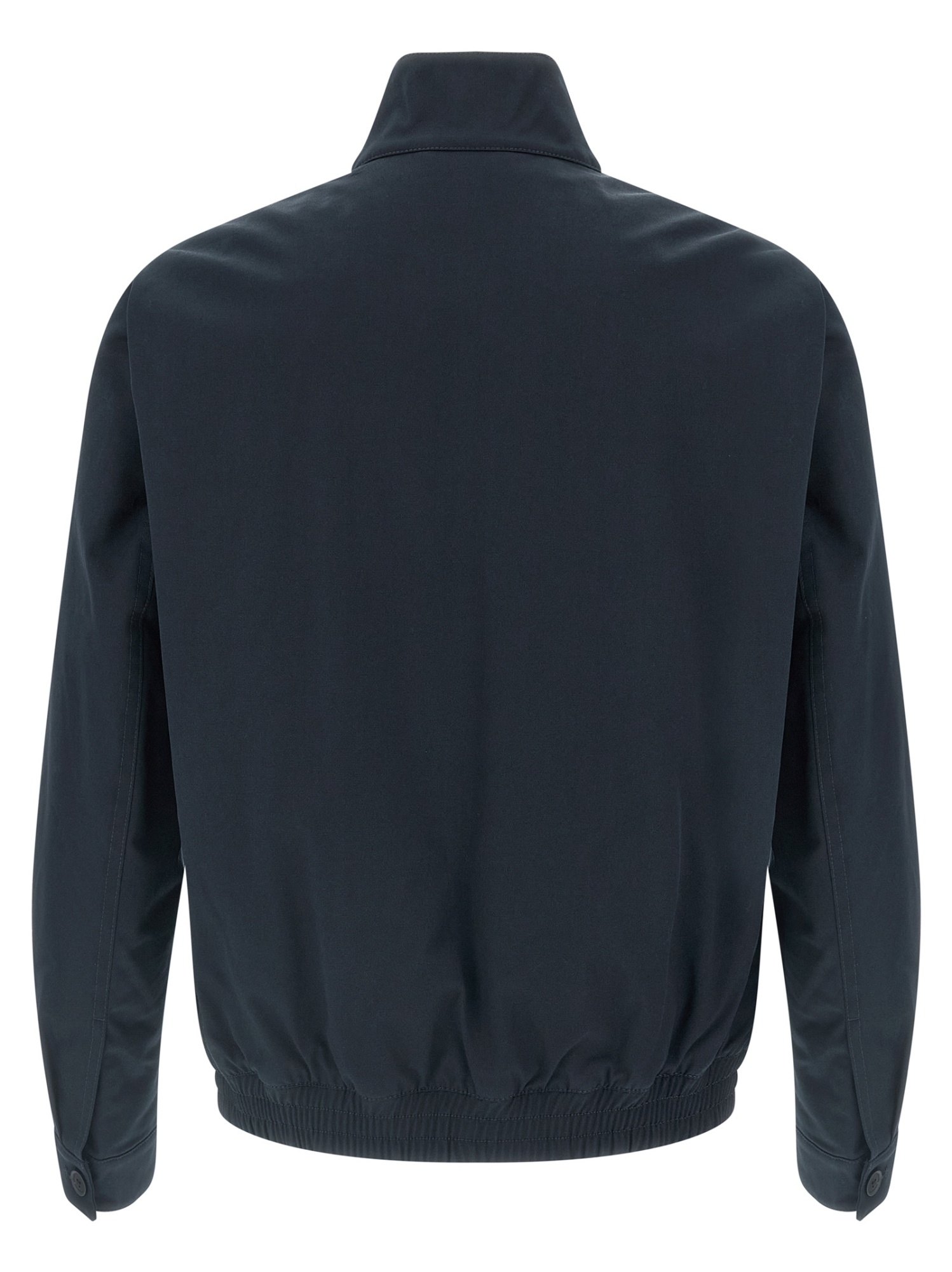 Hugo Boss Long Sleeve Casual Jacket In Blue