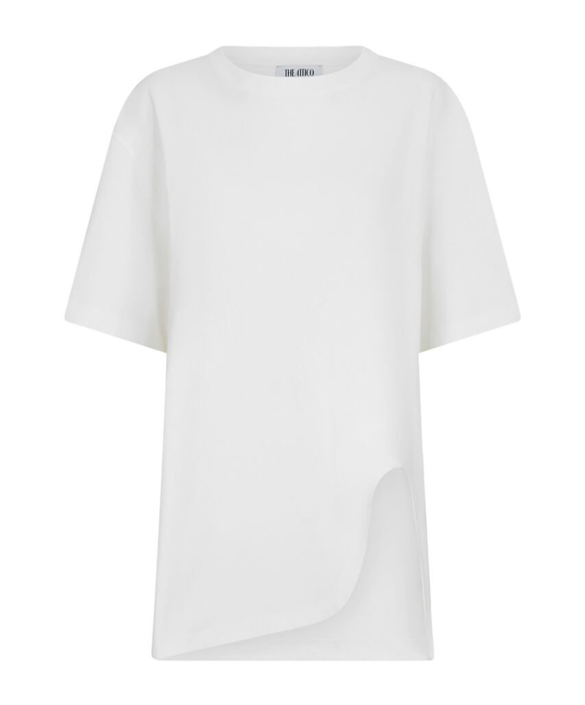 Attico Short-sleeved T-shirt In White