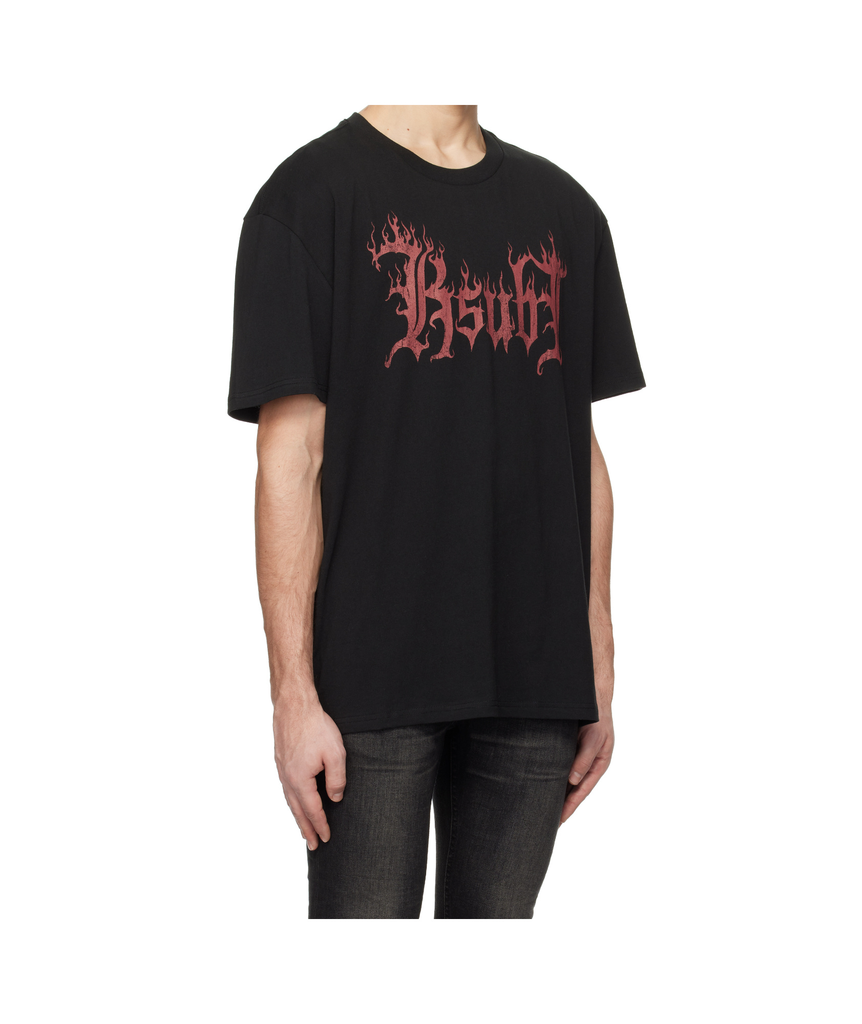 Shop Ksubi Fuego Biggie T-shirt In Black