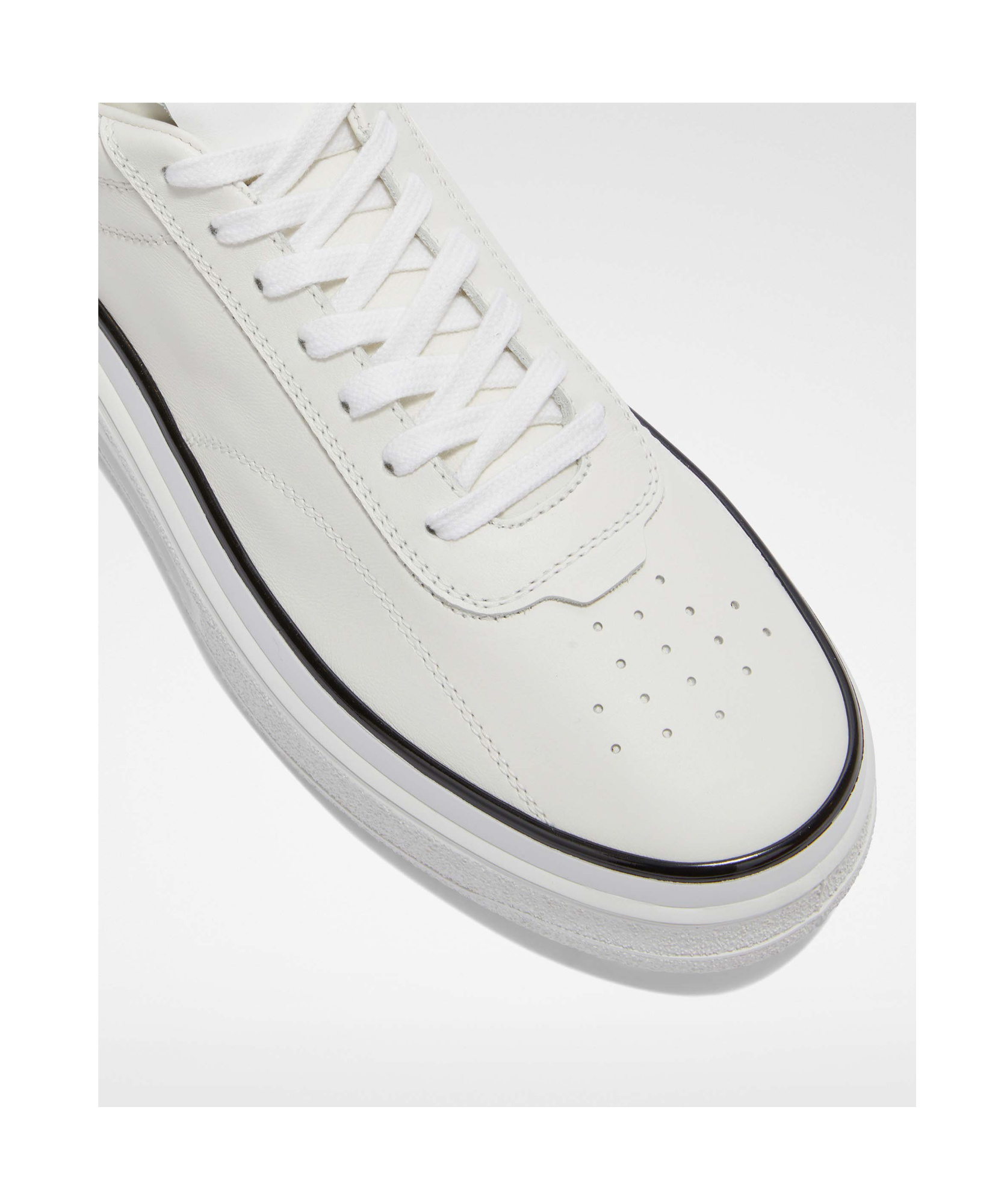 Jil Sander Leather Sneakers For Everyday In White
