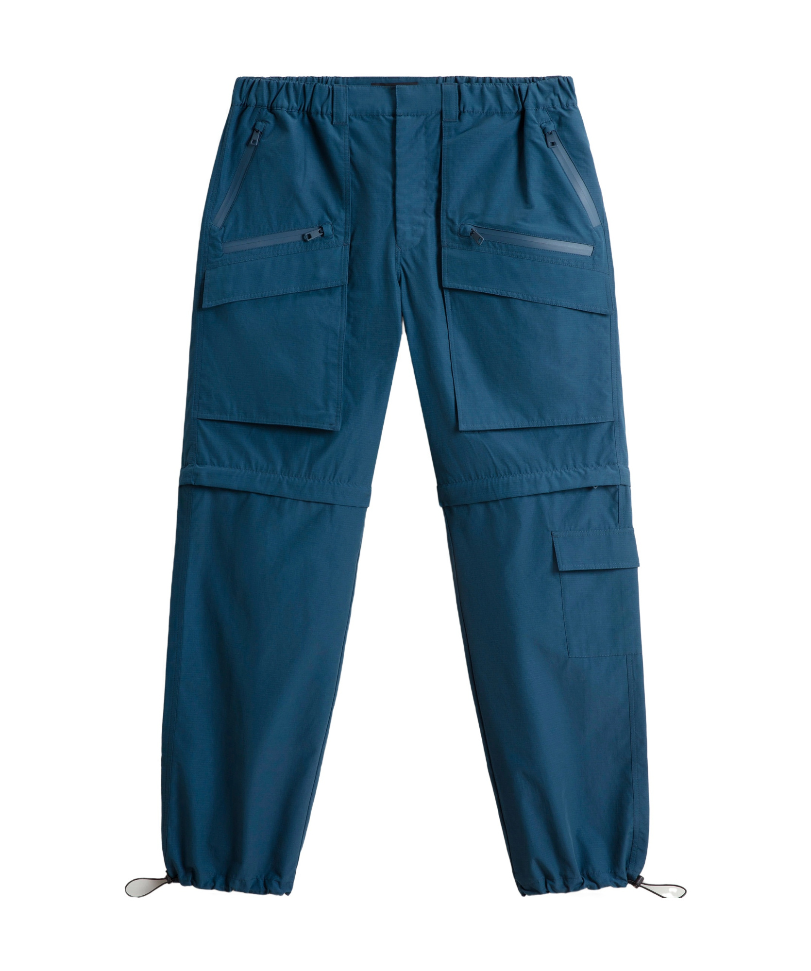 Woolrich 2-in-1 Pants In Cotton- And Nylon-blend Olmetex Ripstop By Todd Snyder In Blue