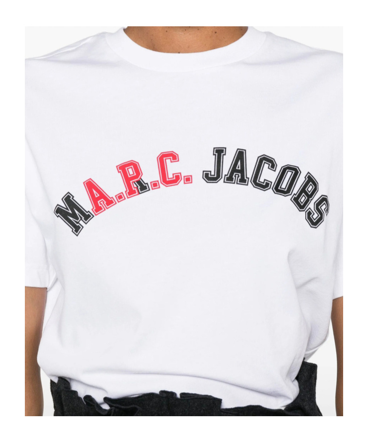 Apc A.p.c. X Marc Jacobs Short-sleeved Crewneck T-shirt In White