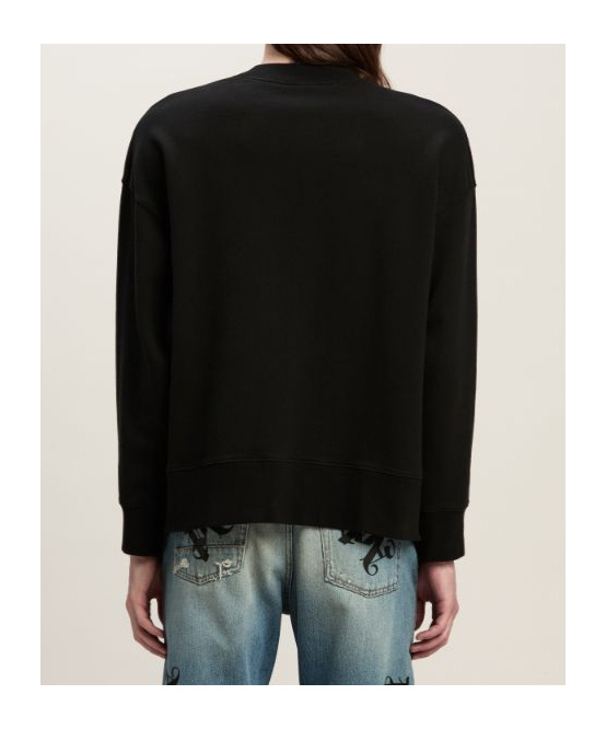 Palm Angels Bear In Mind Sweatshirt In Black