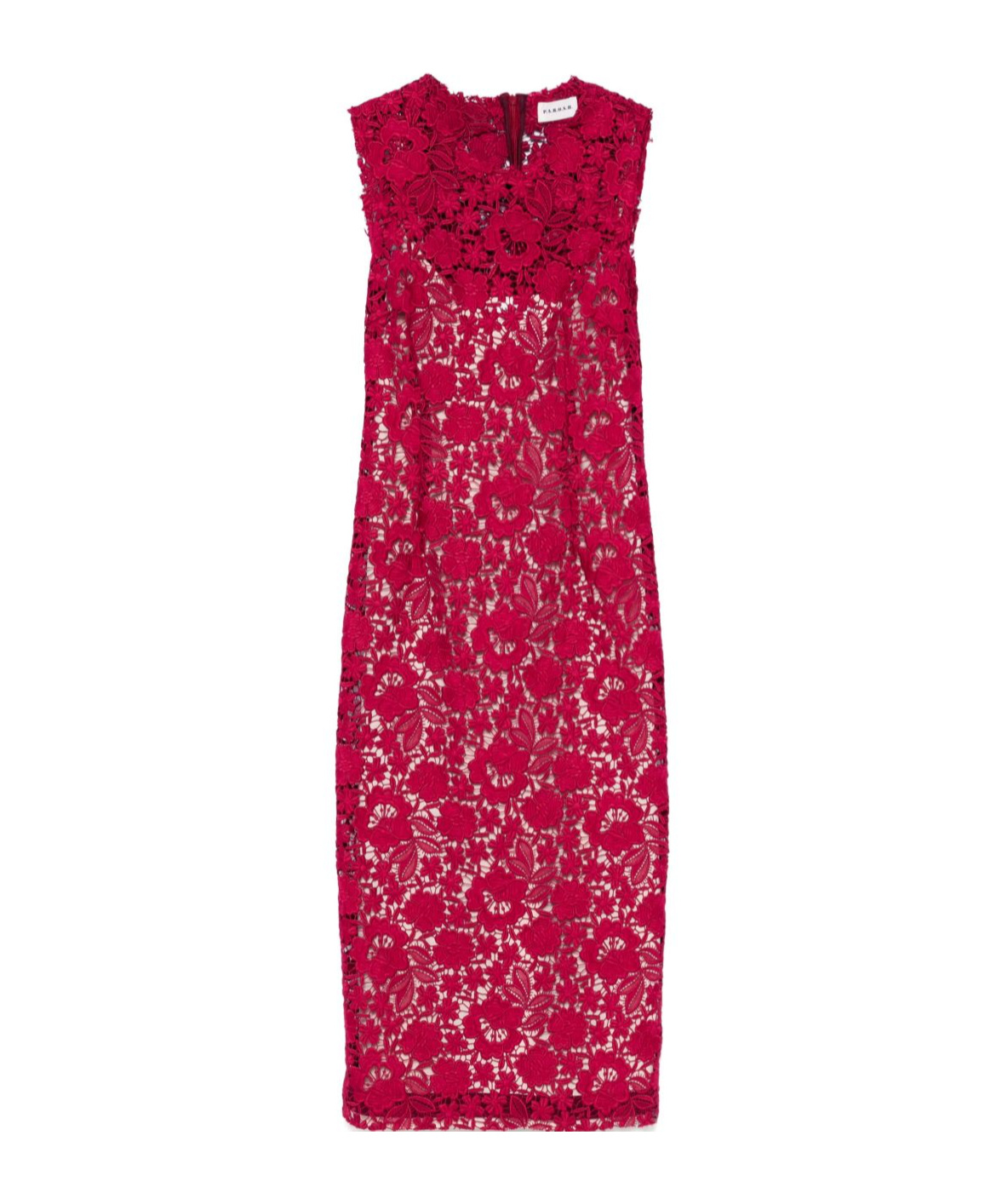 P.a.r.o.s.h Floral-lace Sleeveless Dress