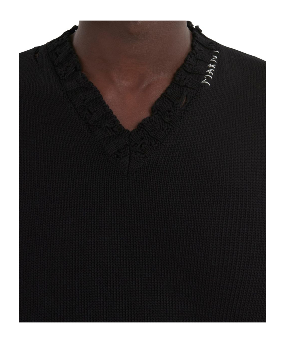 MARNI SLEEVELESS V-NECK JUMPER