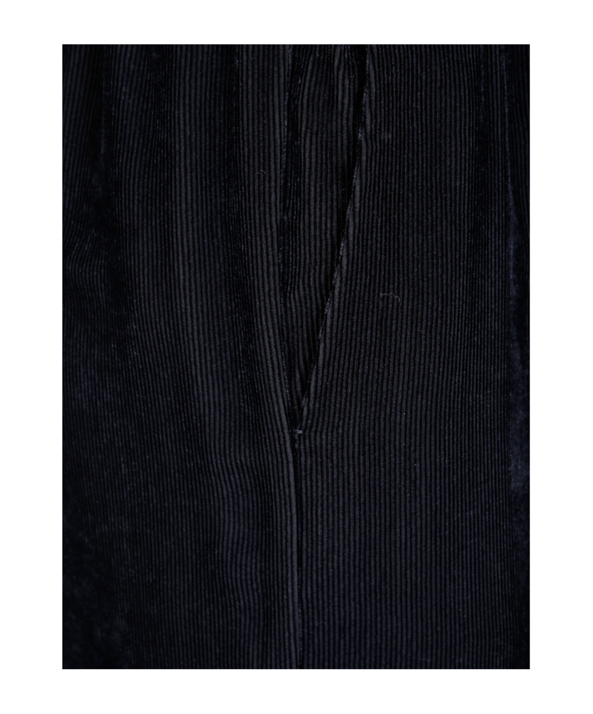 Forte Forte Elastic Waist Casual Pants In Black