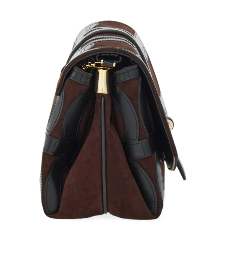 Ferragamo Front Flap Crossbody Bag (s) In Multi
