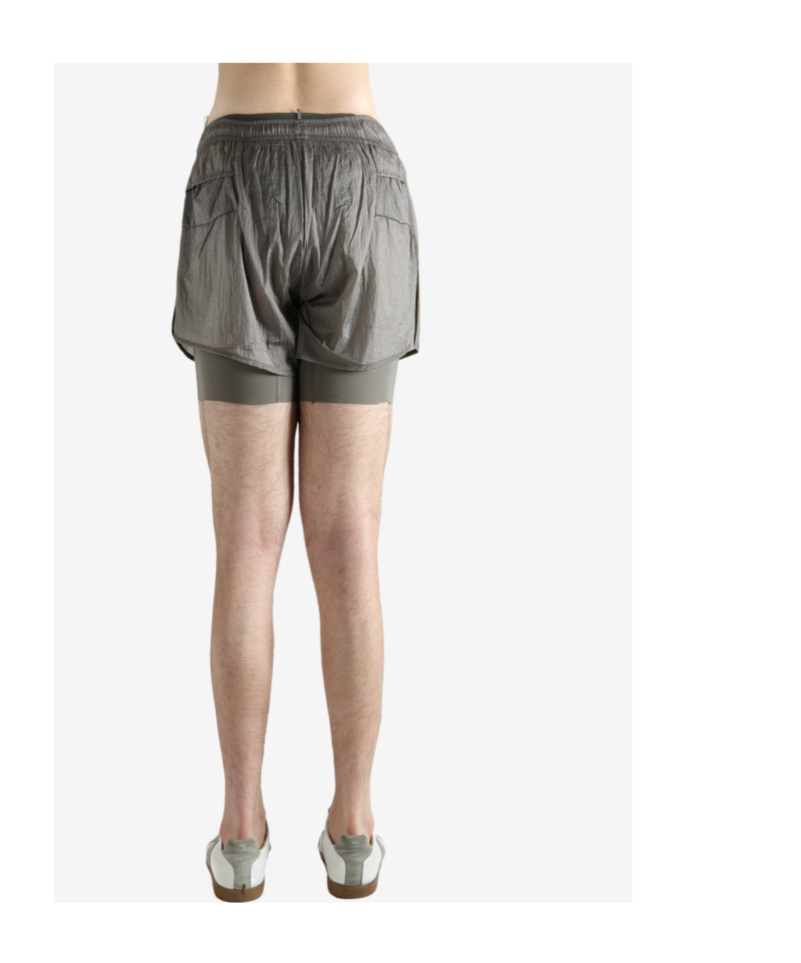 Satisfy Rippy 3 Trail Shorts In Gray
