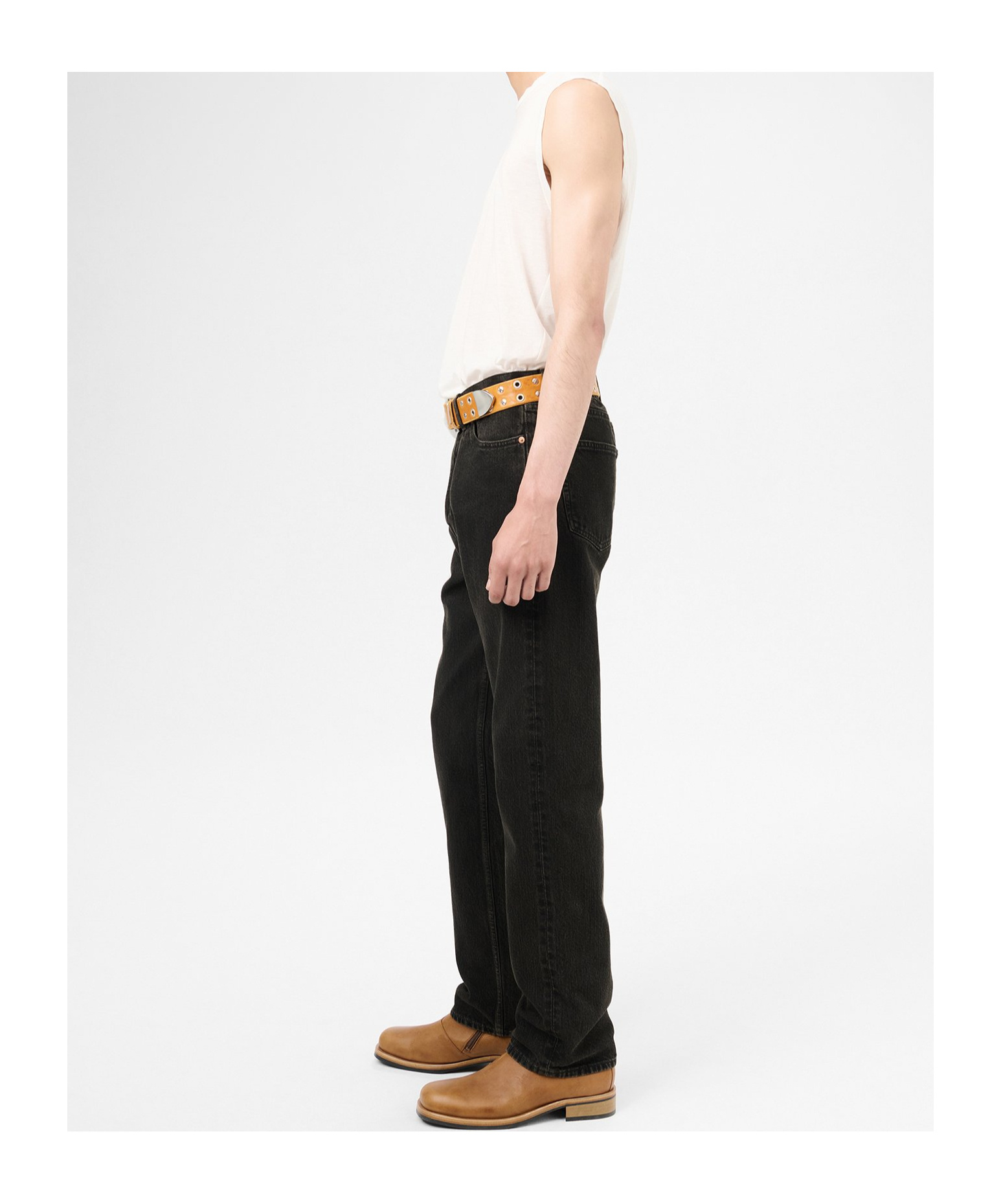 Our Legacy Chain Twill Denim In Black