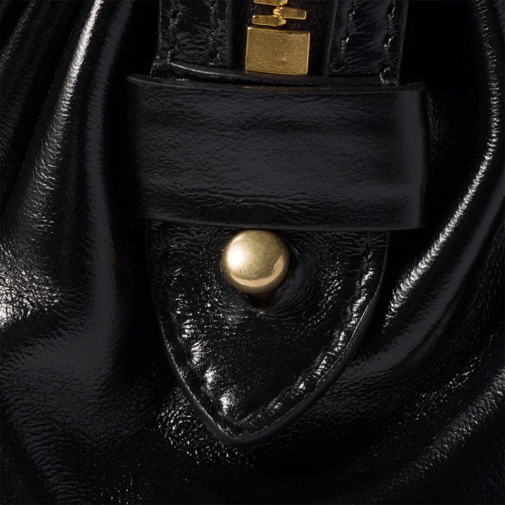 Miu Miu Leather Clutch In Black