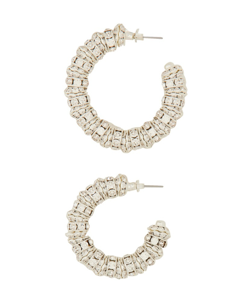 Magda Butrym Asymmetrical Earrings In Yellow