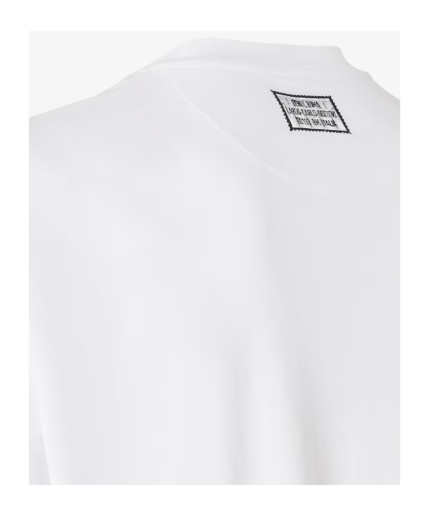 Fendi White Cotton T-shirt In White