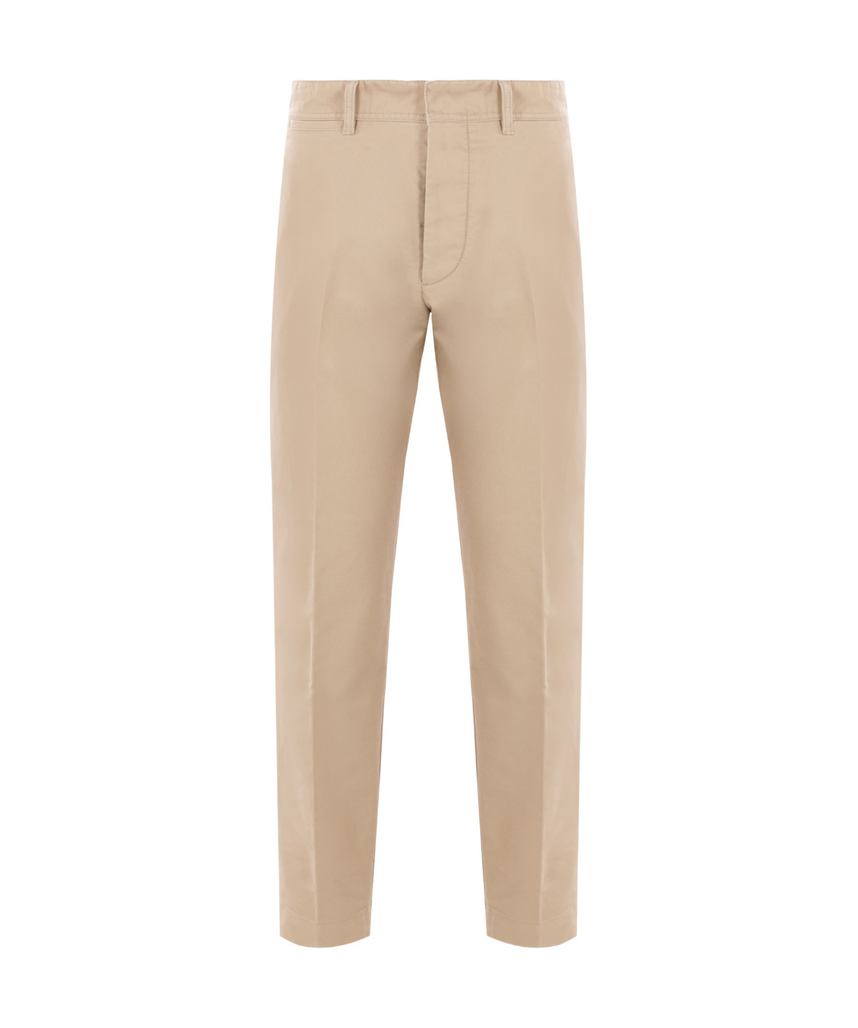 Tom Ford Belt-loop Casual Pants In Nude