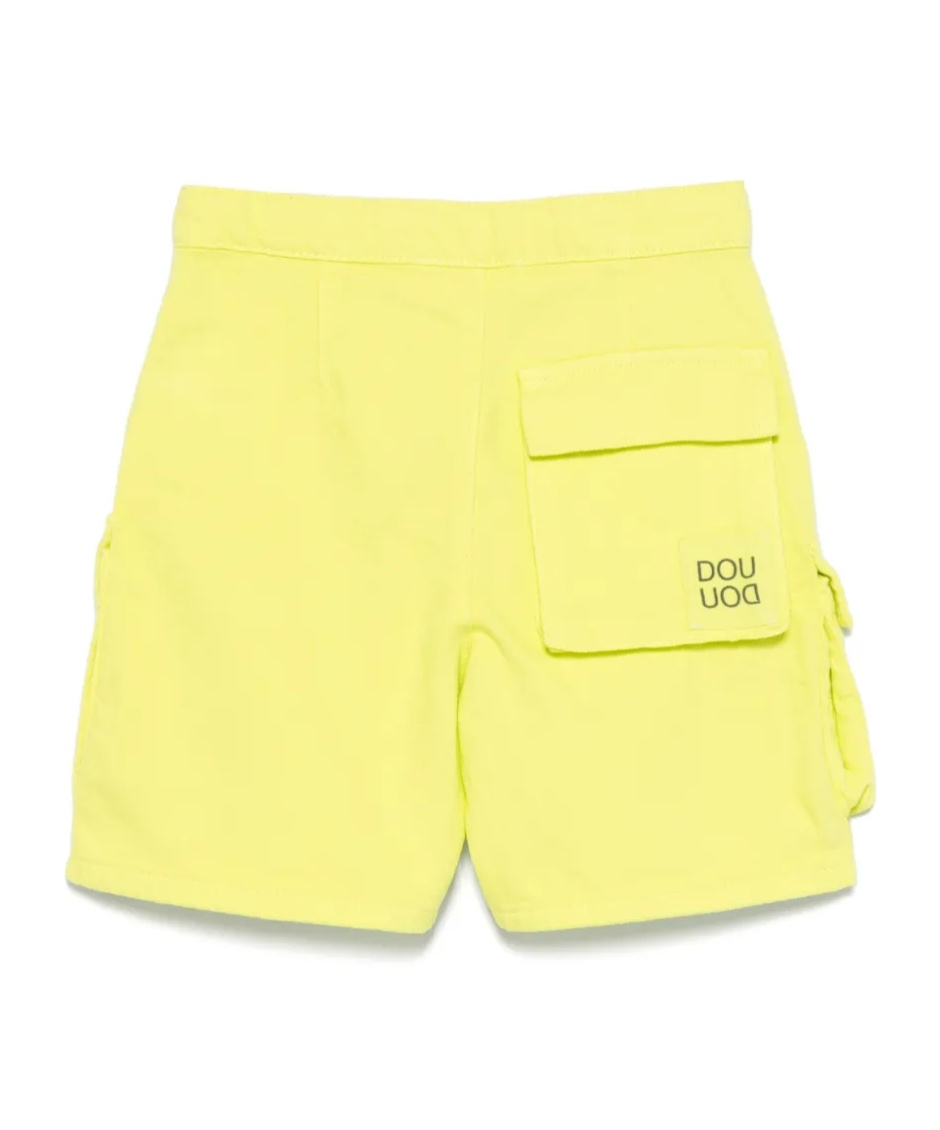 Douuod Cargo Shorts In Yellow
