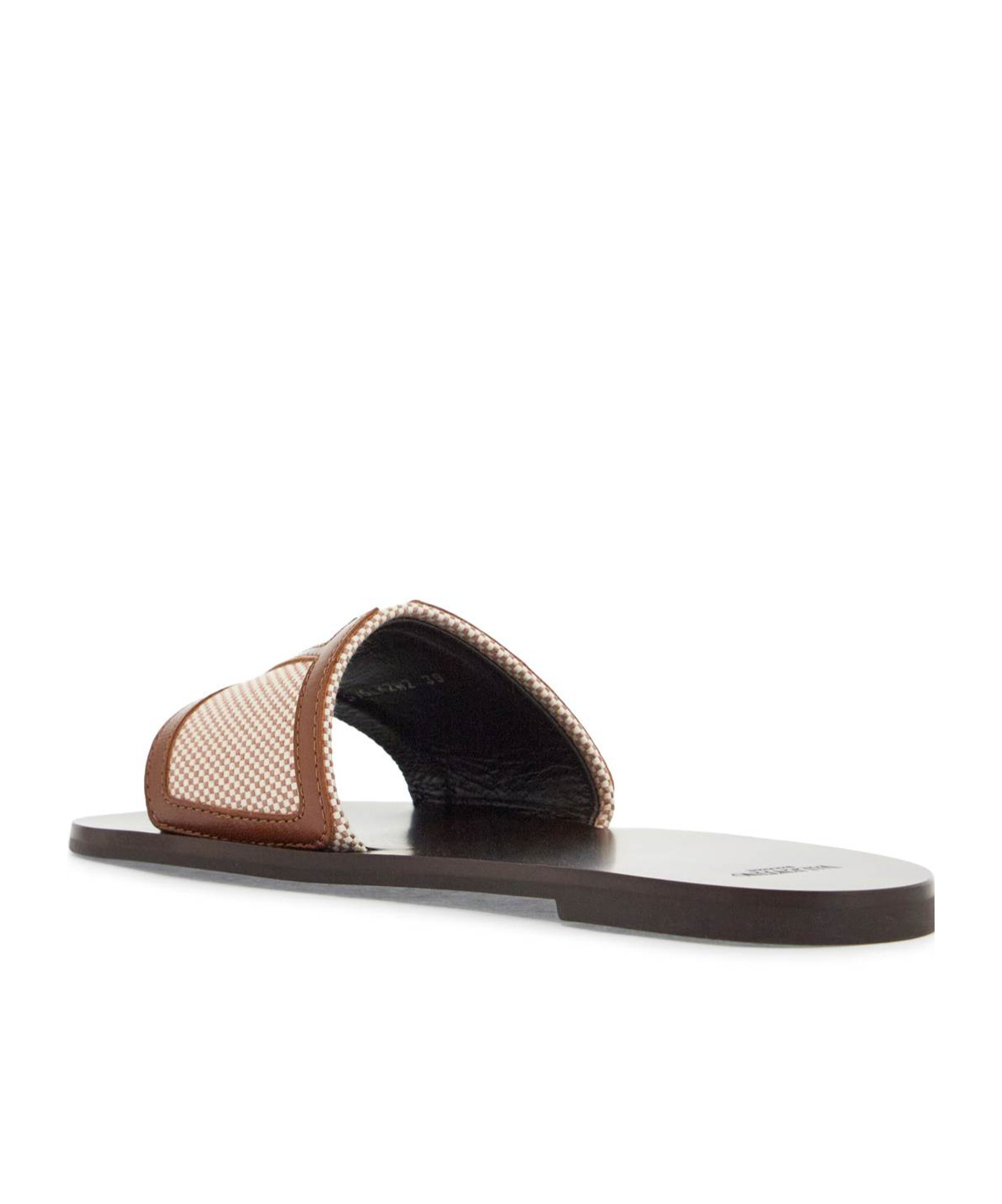 Valentino Slide Slippers In Black