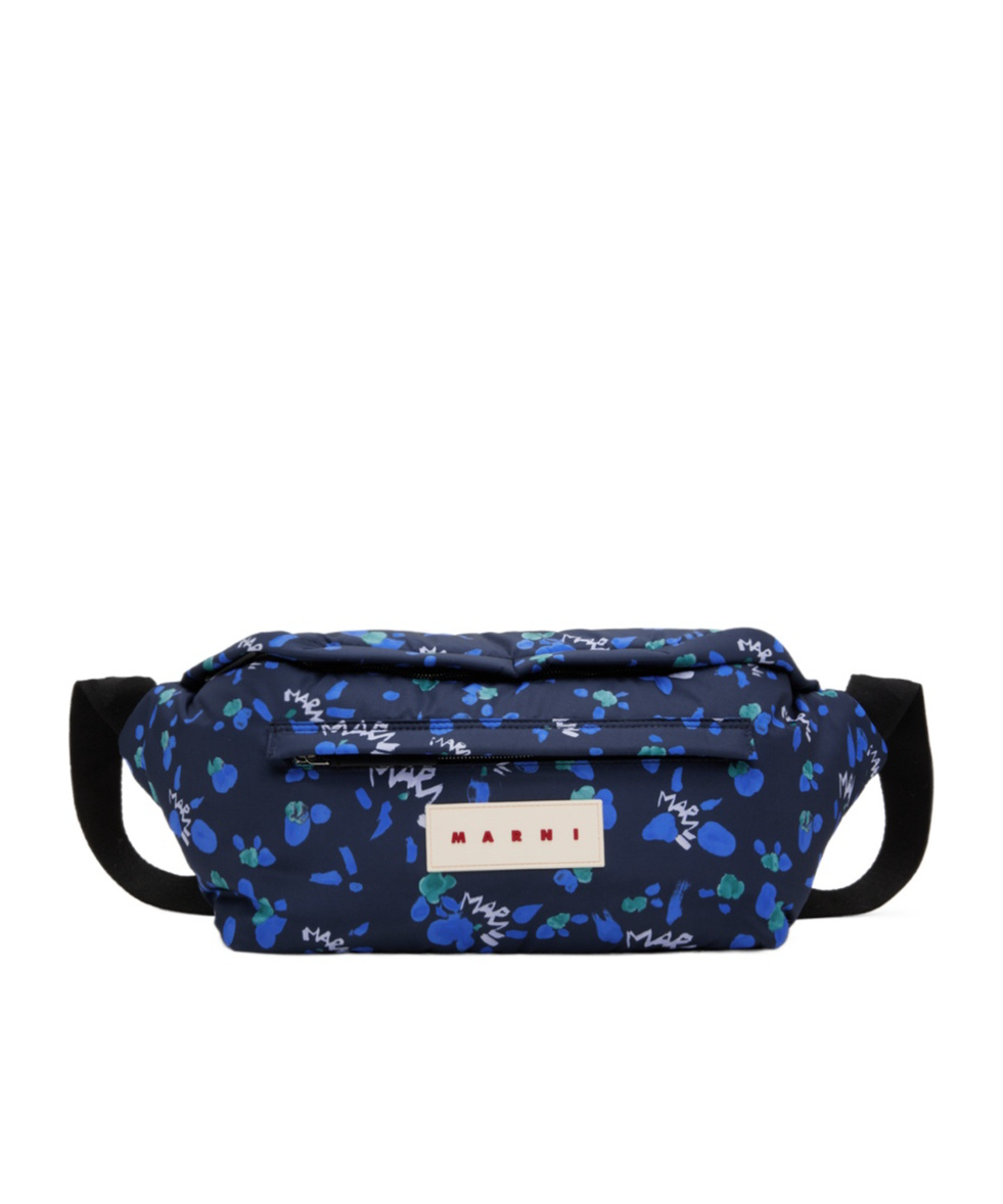 Marni Large Marsupio Waist Pack In Black