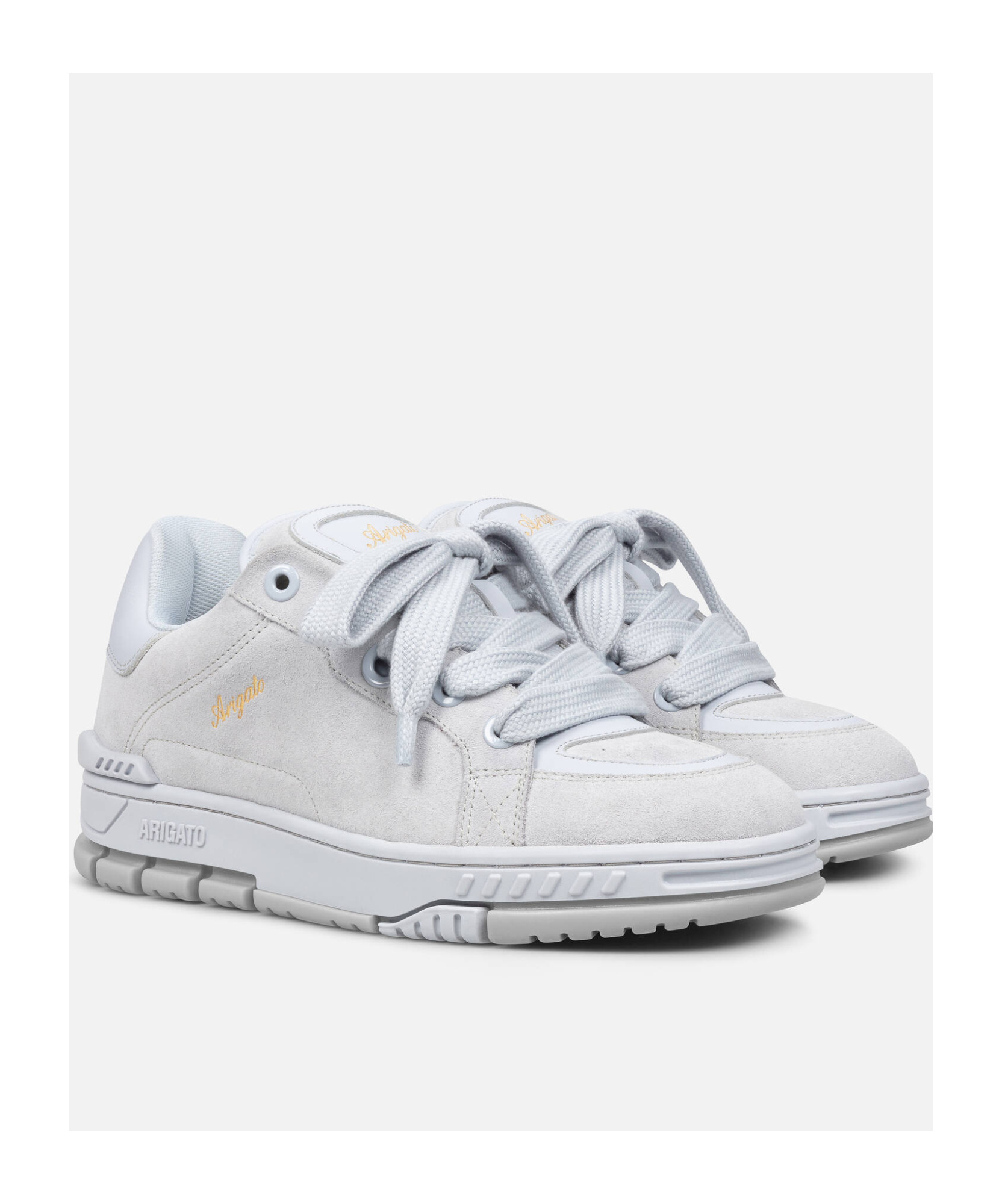 Axel Arigato Woman Sneakers Light Grey Size 6.5 Leather In White