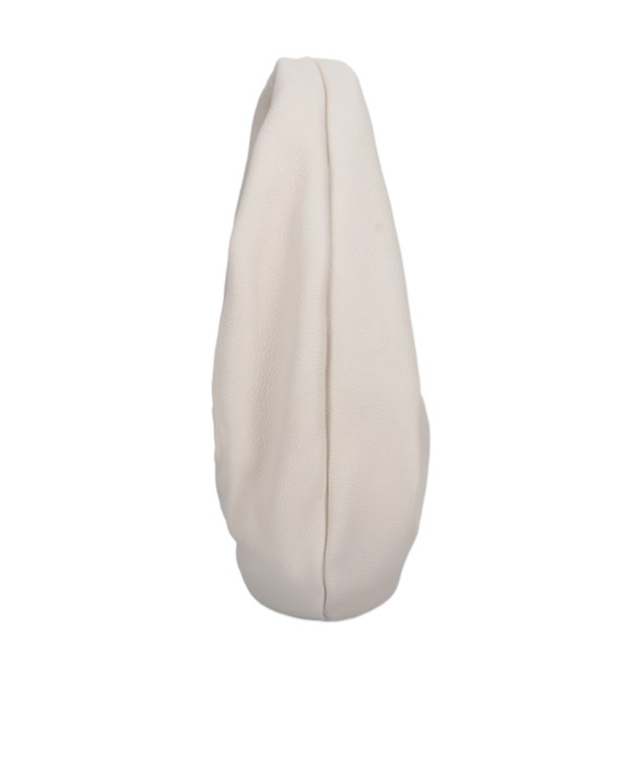 Khaite Womens Olivia Hobo Medium Leather Shoulder Bag Dark Ivory In Nude