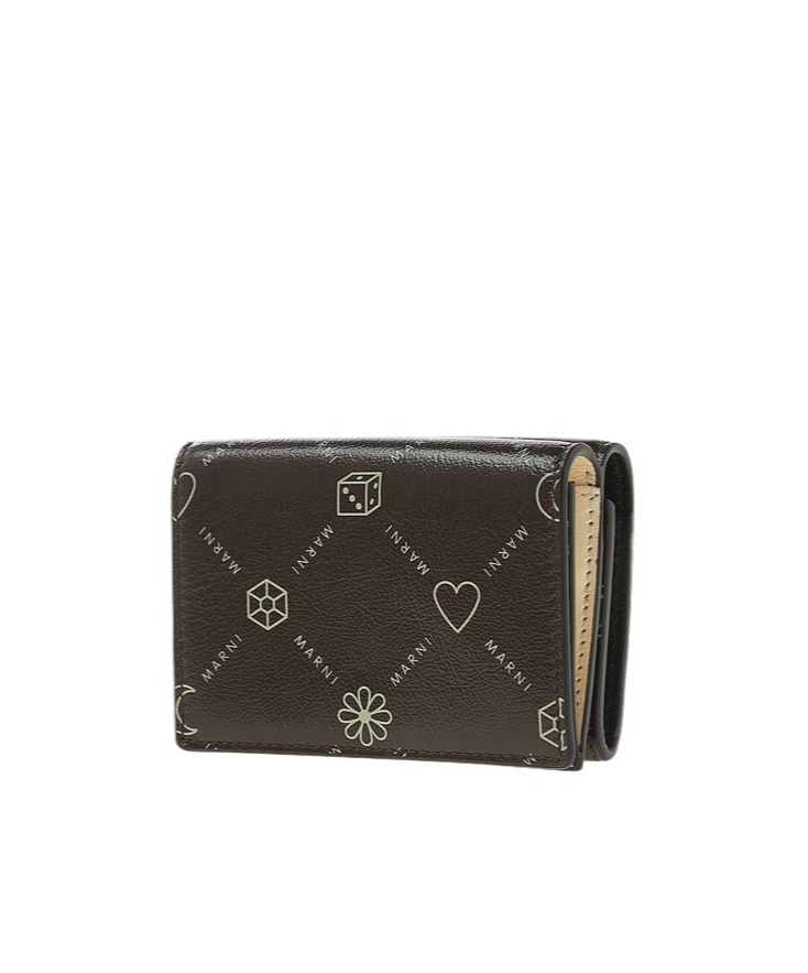 Marni Folding Wallet In Black