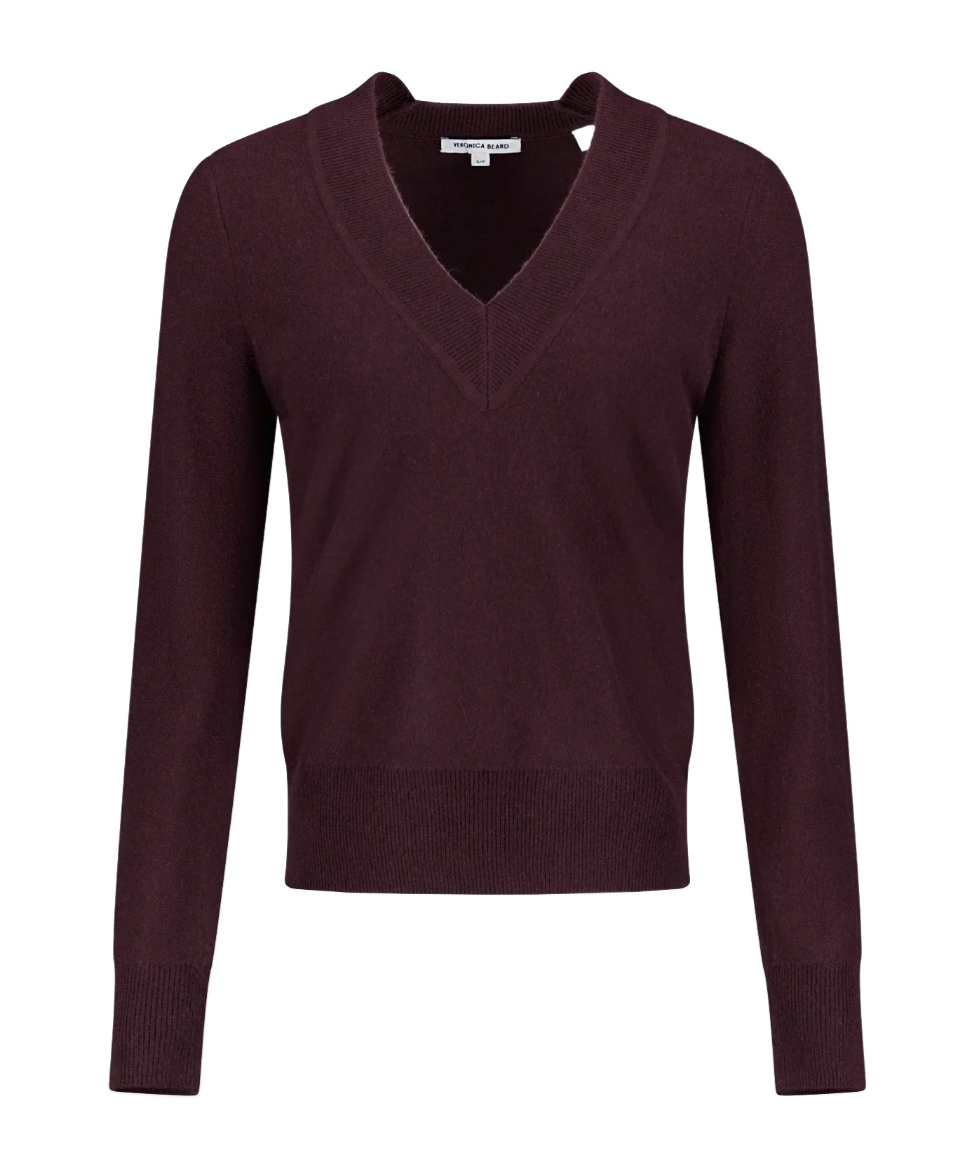 Veronica Beard V-neck Cashmere Sweater In Brown